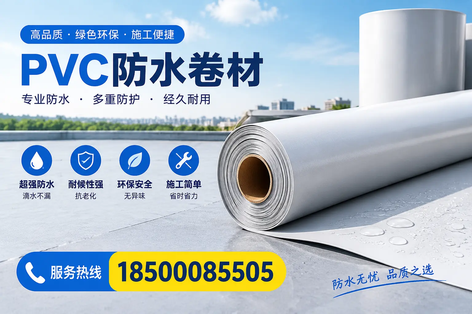 选用PVC防水卷材时需要避开的常见误区，特别是在大同